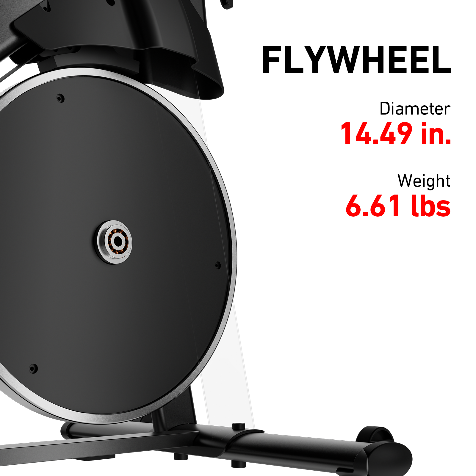 DeerRun S500 Pro King Size Indoor Exercise Bike for Tall Riders 32 Magnetic Resistance, LED Screen