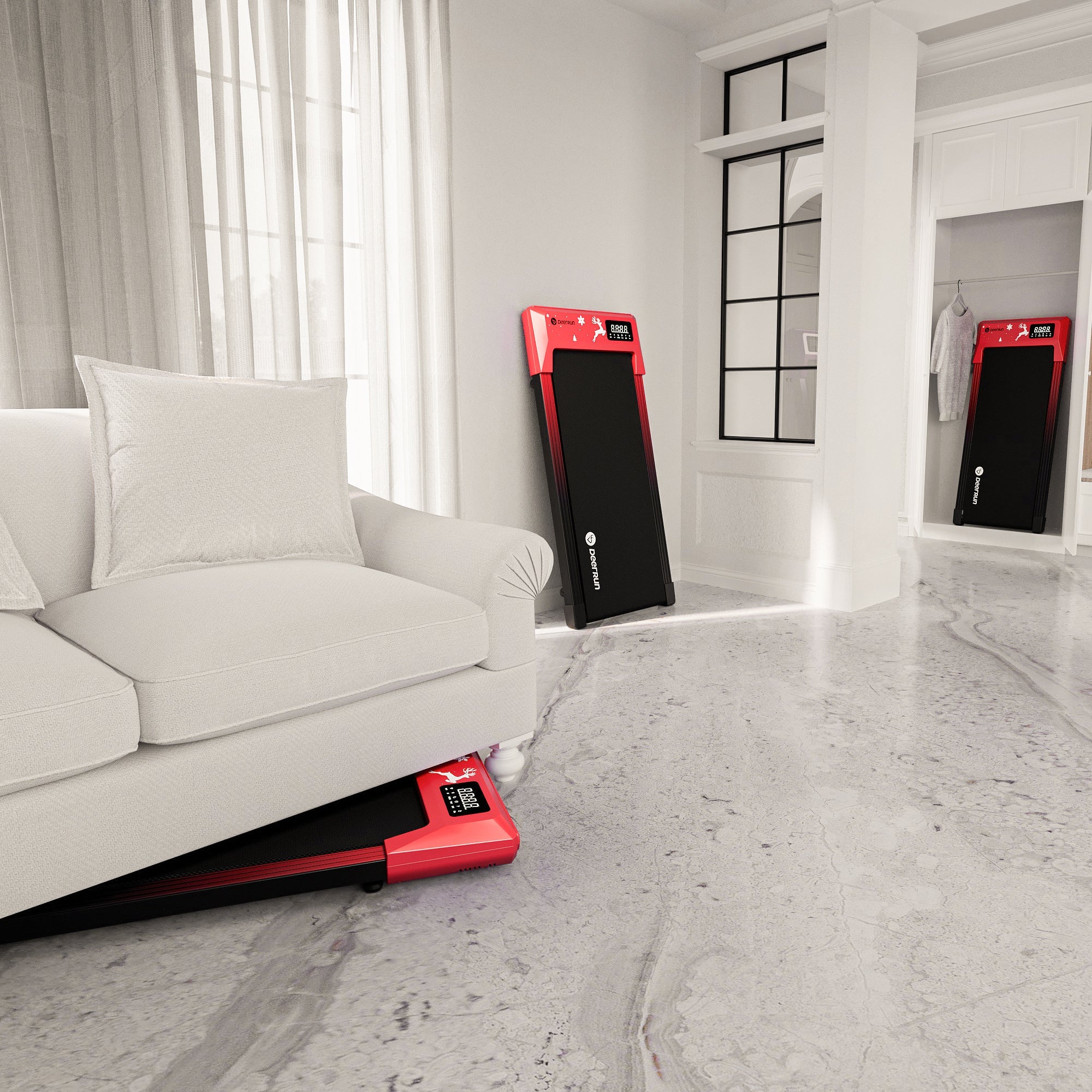 DeerRun Q1 Urban Under-Desk Treadmill with Remote Control