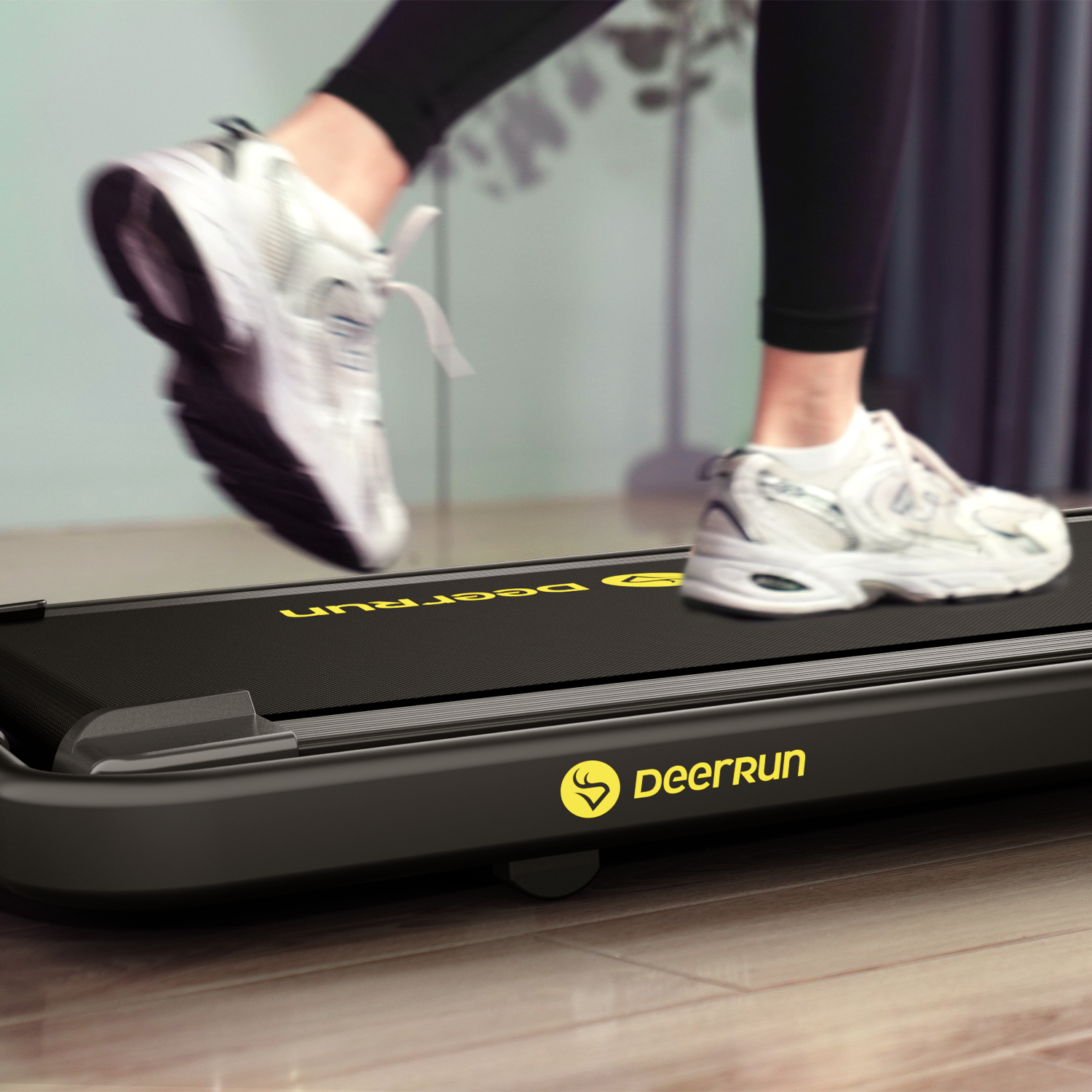 DeerRun A5 Pro Smart 2 in 1 Folding Treadmill Black